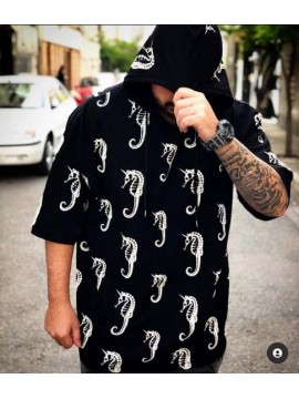 تیشرت کلاه دار jordan
